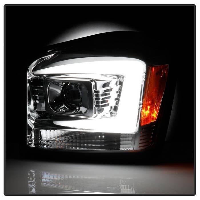 Dodge Durango 2004 - 2006 Projector Headlights - Signal-3557(Included) - Chrome