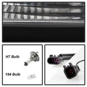 Dodge Durango 2004 - 2006 Projector Headlights - Signal-3557(Included) - Chrome - Image 7
