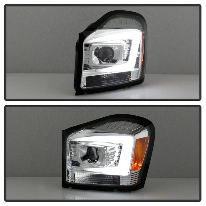 Dodge Durango 2004 - 2006 Projector Headlights - Signal-3557(Included) - Chrome