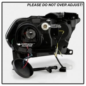 Dodge Durango 2011-2013 Projector Headlights - Sequential LED Turn Signal - - Black - Image 7