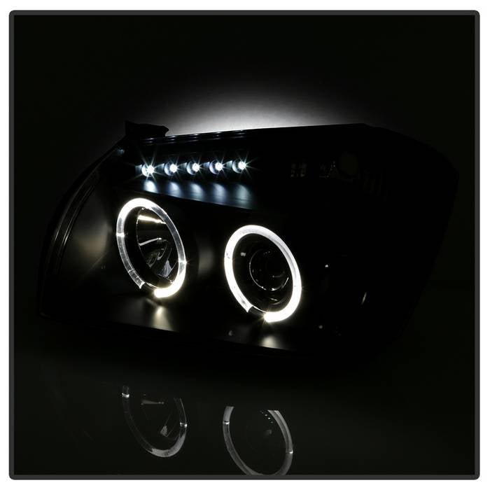 Dodge Magnum 05-07 Projector Headlights- Black