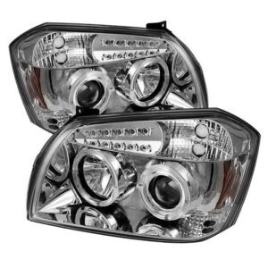 Dodge Magnum 05-07 Projector Headlights - Chrome - Image 1