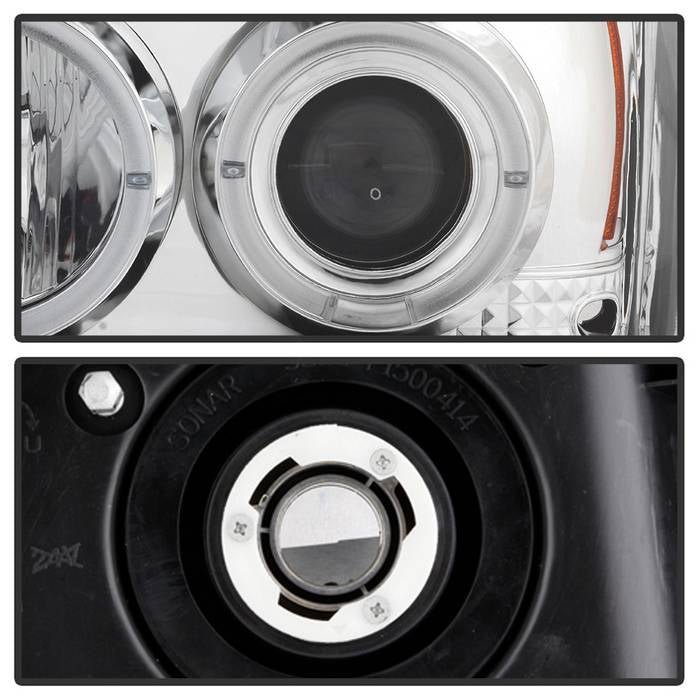 Dodge Magnum 05-07 Projector Headlights - Chrome