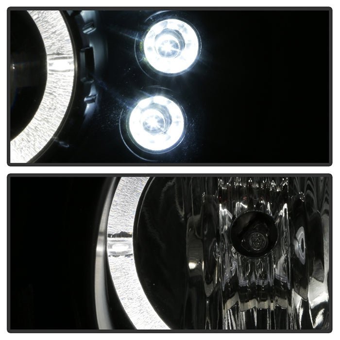 Dodge Neon 00-02 Projector Headlights - Black