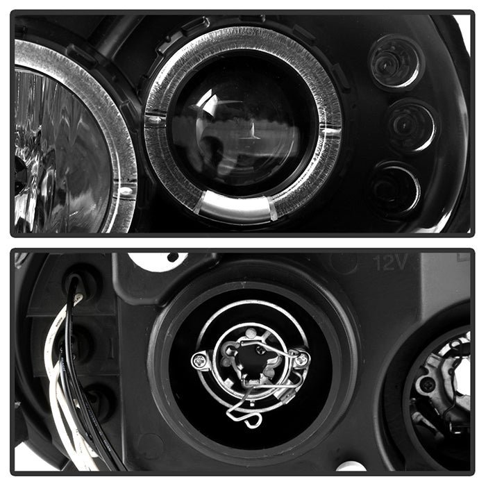 Dodge Neon 00-02 Projector Headlights - Black