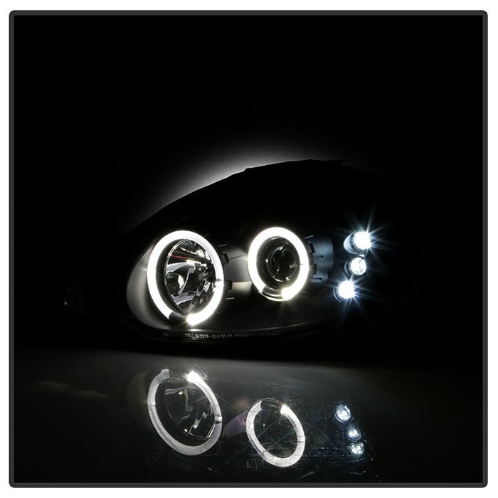 Dodge Neon 00-02 Projector Headlights - Black