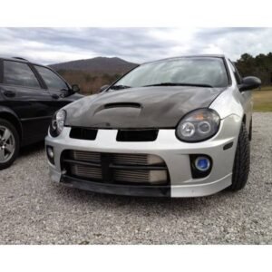 Dodge Neon 03-05 Projector Headlights - LED Halo - Black - Image 3