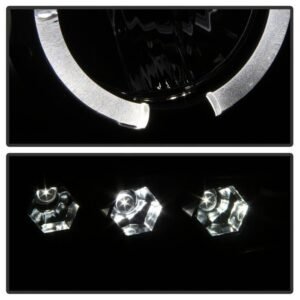 Dodge Ram 1500 02-05 / Ram 2500/3500 03-05 Projector Headlights - LED Halo - Black Smoke - Image 7