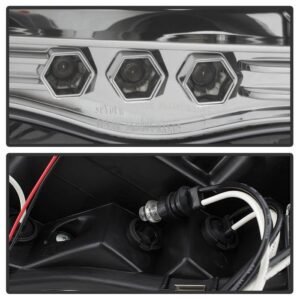 Dodge Ram 1500 02-05 / Ram 2500/3500 03-05 Projector Headlights - LED Halo - Chrome - Image 4