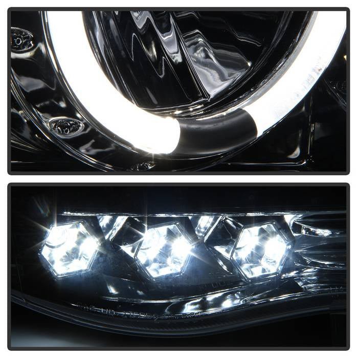Dodge Ram 1500 02-05 / Ram 2500/3500 03-05 Projector Headlights - LED Halo - Chrome