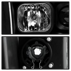 Dodge Ram 1500 2002-2005 / Ram 2500/3500 2003-2005 Equipped Headlights - Black - Image 5