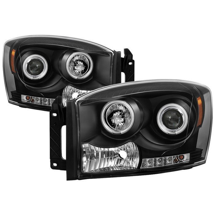 Dodge Ram 1500 06-08 / Ram 2500/3500 06-09 Projector Headlights - Black