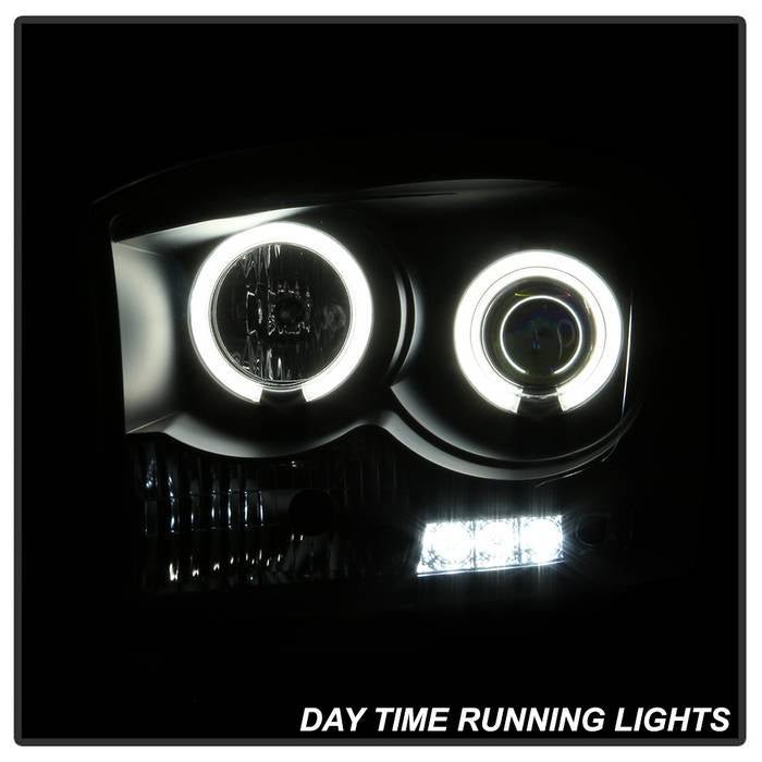 Dodge Ram 1500 06-08 / Ram 2500/3500 06-09 Projector Headlights - Black
