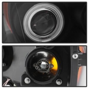 Dodge Ram 1500 06-08 / Ram 2500/3500 06-09 Projector Headlights - Black - Image 3