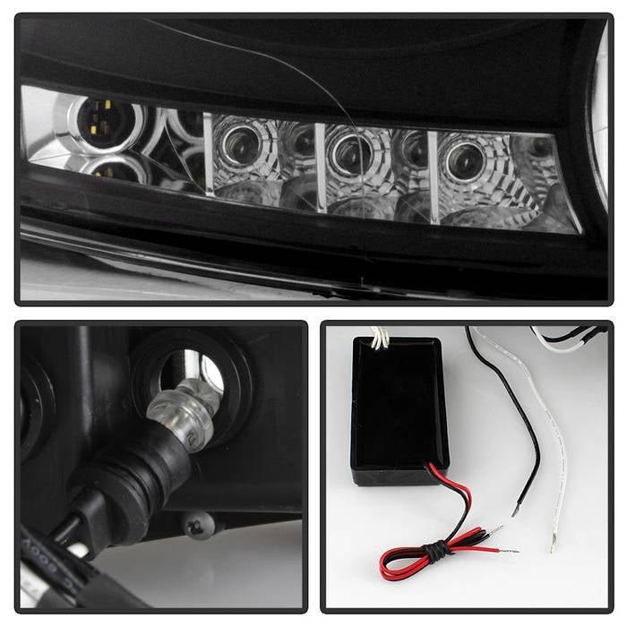 Dodge Ram 1500 06-08 / Ram 2500/3500 06-09 Projector Headlights - Black