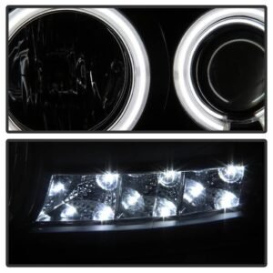 Dodge Ram 1500 06-08 / Ram 2500/3500 06-09 Projector Headlights - Black - Image 7