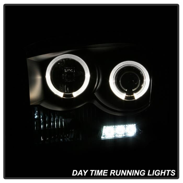Dodge Ram 1500 06-08 / Ram 2500/3500 06-09 Projector Headlights  - Black