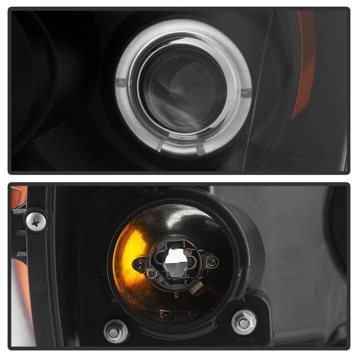 Dodge Ram 1500 06-08 / Ram 2500/3500 06-09 Projector Headlights  - Black