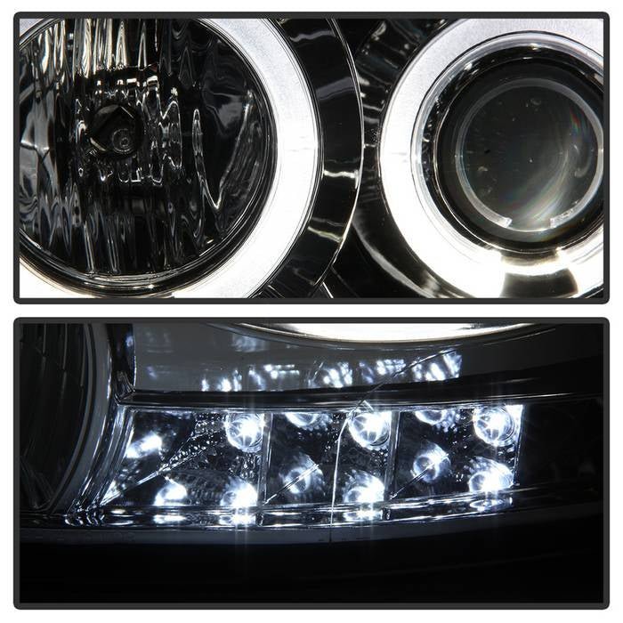 Dodge Ram 1500 06-08 / Ram 2500/3500 06-09 Projector Headlights - LED Halo - Chrome