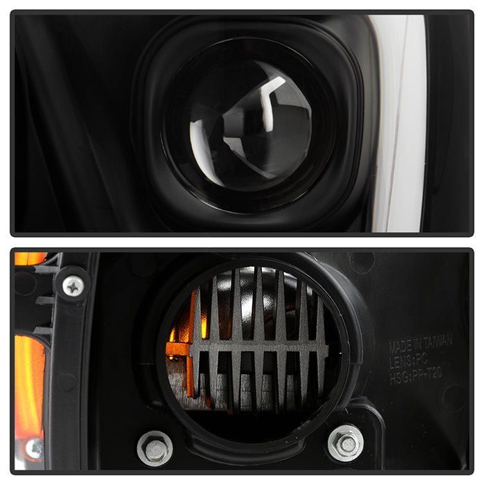 Dodge Ram 1500 2006-2008 / Ram 2500/3500 2006-2009  Equipped Headlights  - Black