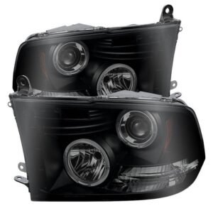 Dodge Ram 1500 09-18 / Ram 2500/3500 10-19 Projector Headlights Black - Image 1