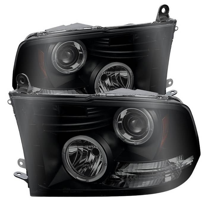 Dodge Ram 1500 09-18 / Ram 2500/3500 10-19 Projector Headlights Black