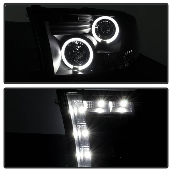 Dodge Ram 1500 09-18 / Ram 2500/3500 10-19 Projector Headlights Black
