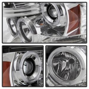 Dodge Ram 1500 09-18 / Ram 2500/3500 10-19 Projector Headlights Chrome - Image 5