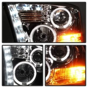 Dodge Ram 1500 09-18 / Ram 2500/3500 10-19 Projector Headlights Chrome - Image 8