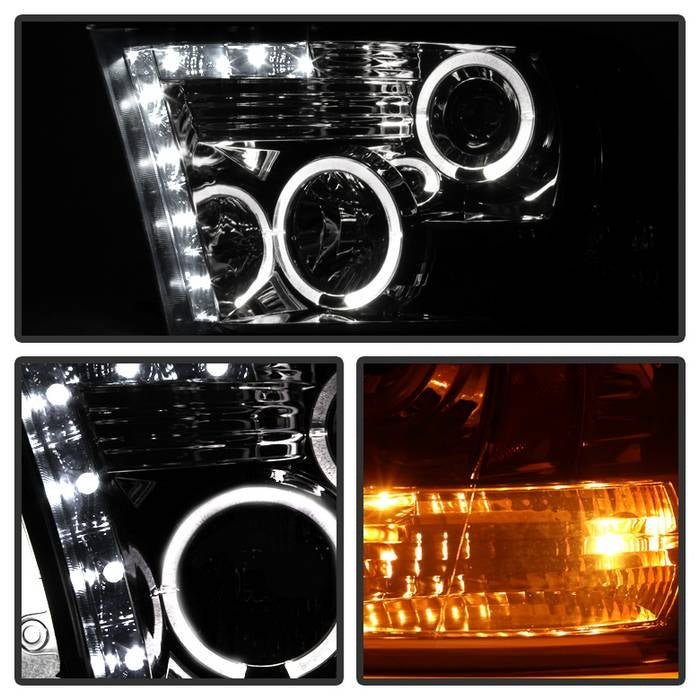 Dodge Ram 1500 09-18 / Ram 2500/3500 10-19 Projector Headlights Smoke