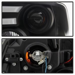 Dodge Ram 1500 09-18 / Ram 2500/3500 10-19 Projector Headlights Black - Image 3