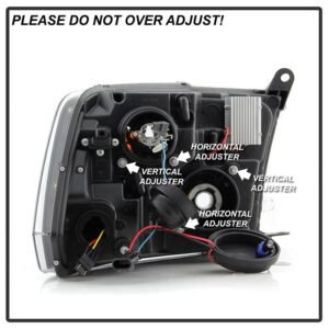 Dodge Ram 1500 09-18 / Ram 2500/3500 10-19 Projector Headlights Black - Image 5