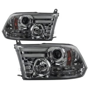 Dodge Ram 1500 09-18 / Ram 2500/3500 10-19 Projector Headlights Smoke - Image 1