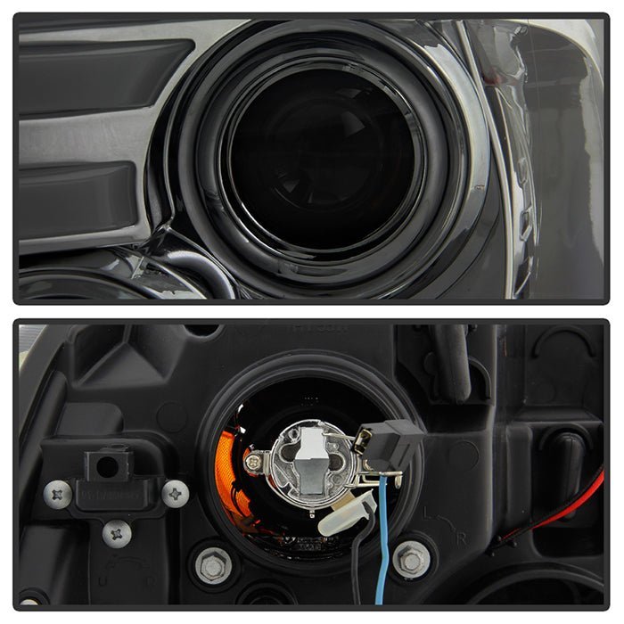 Dodge Ram 1500 09-18 / Ram 2500/3500 10-19 Projector Headlights Smoke