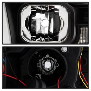 Dodge Ram 1500 2009-2018 / Ram 2500/3500 2010-2019 Projector Headlights Black - Image 4