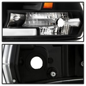 Dodge Ram 1500 2009-2018 / Ram 2500/3500 2010-2019 Projector Headlights Black - Image 6