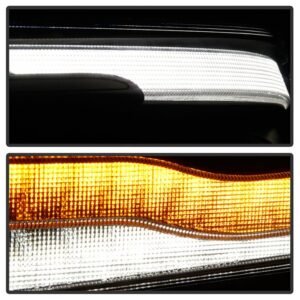 Dodge Ram 1500 2019-2020 Projector Headlights - Sequential Turn Signal  - Black - Image 9
