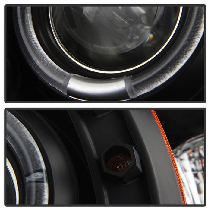 Dodge Ram 1500 94-01 / Ram 2500/3500 94-02 / 99-01 Ram Sport - Projector Headlights - LED Halo - Black