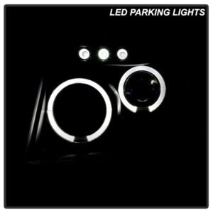 Ford Expedition 03-06 Projector Headlights - Black - Image 12