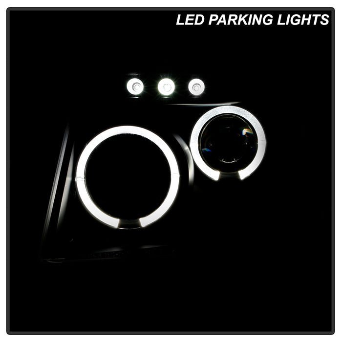 Ford Expedition 03-06 Projector Headlights - Black