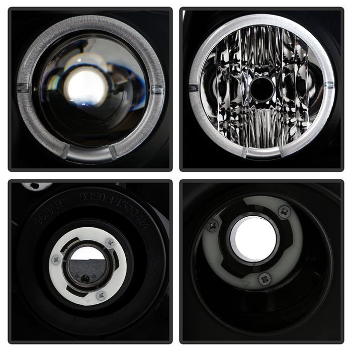 Ford Expedition 03-06 Projector Headlights - Black