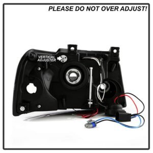 Ford Expedition 03-06 Projector Headlights - Black - Image 8