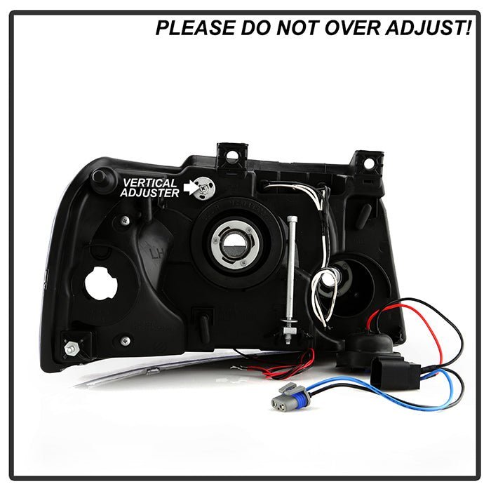 Ford Expedition 03-06 Projector Headlights - Black