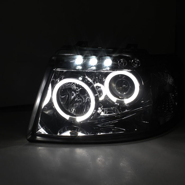 Ford Expedition 03-06 Projector Headlights - Chrome