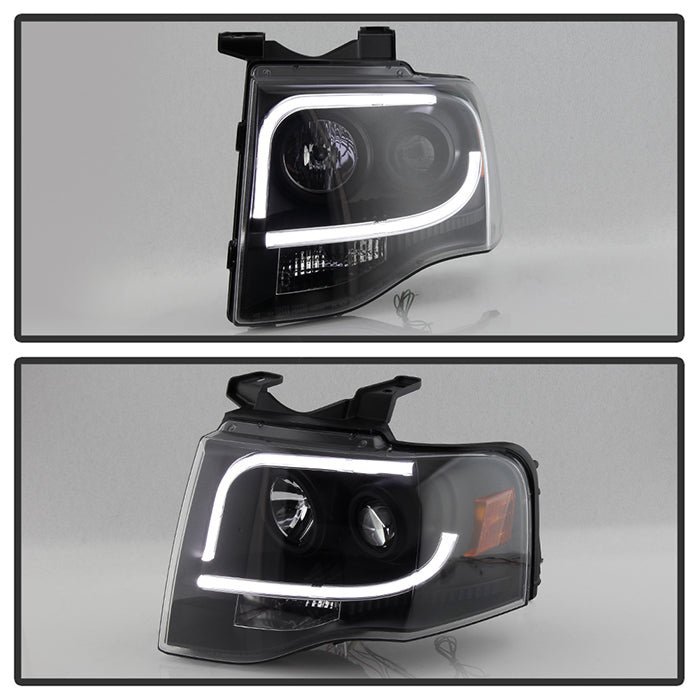 Ford Expedition 07-13 Projector Headlights - Black