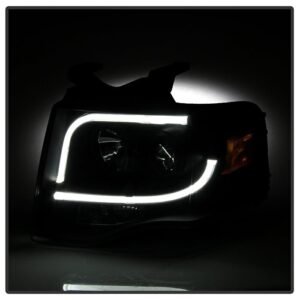 Ford Expedition 07-13 Projector Headlights - Black - Image 8