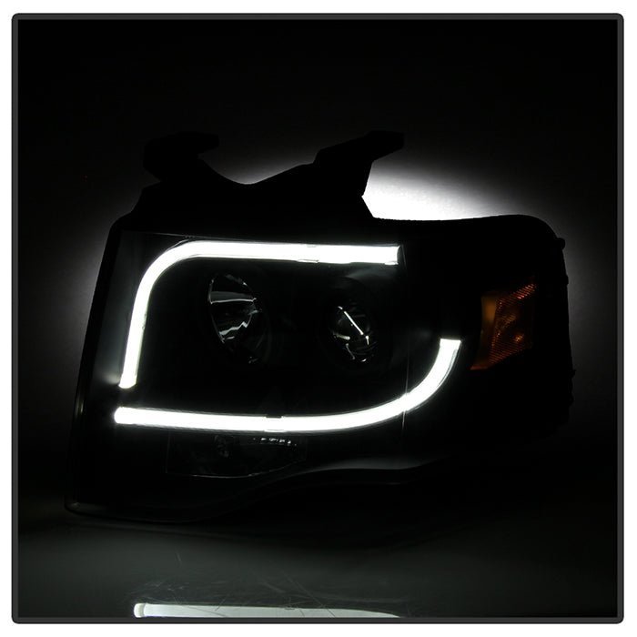 Ford Expedition 07-13 Projector Headlights - Black
