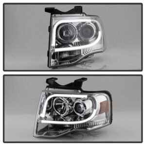 Ford Expedition 07-13 Projector Headlights - Chrome - Image 7