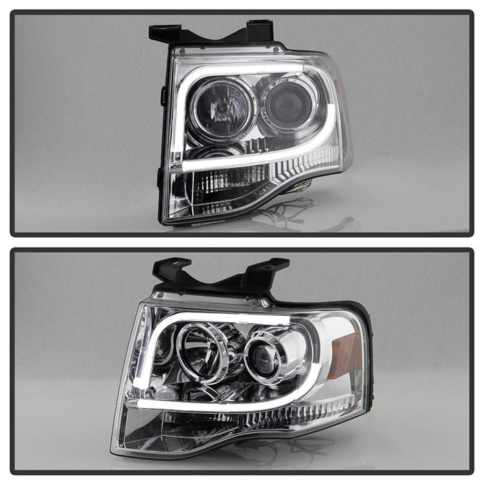 Ford Expedition 07-13 Projector Headlights - Chrome