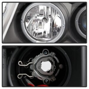 Ford F150 04-08 Projector Headlights- Black - Image 4